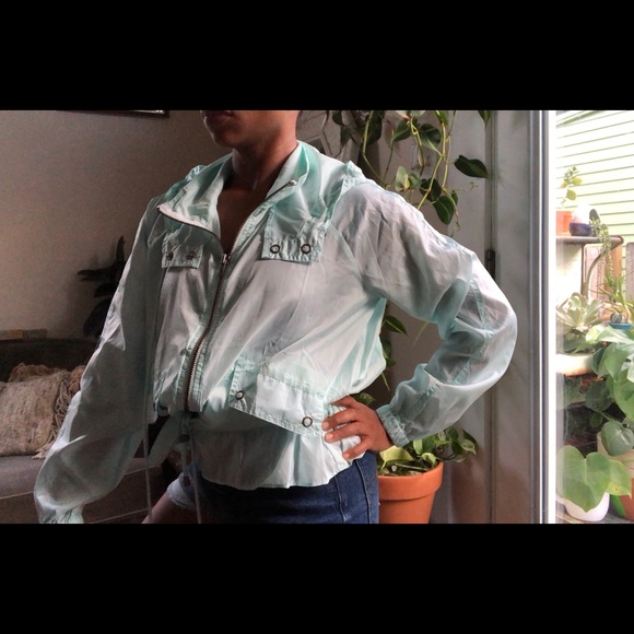 ➳ HP Turquoise Free People || WIND BREAKER ➳ - Picture 6 of 8